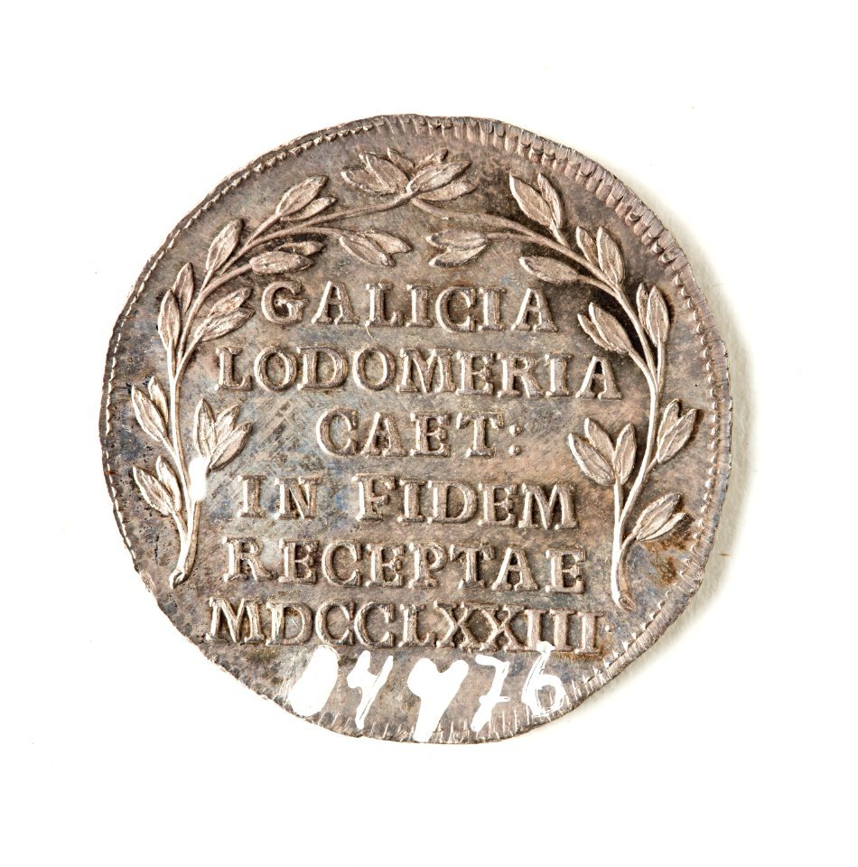 Silvermedalj - Skoklosters slott - 109558