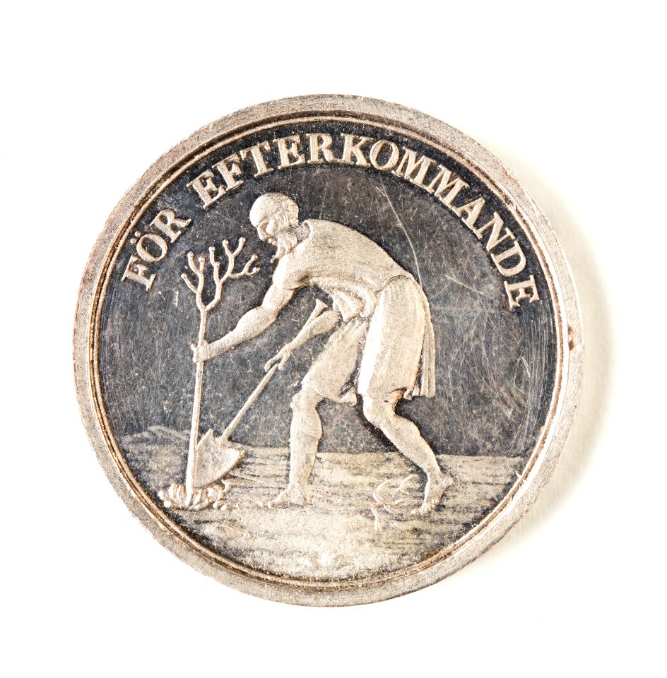 Silvermedalj, 1815 - Skoklosters slott - 109483