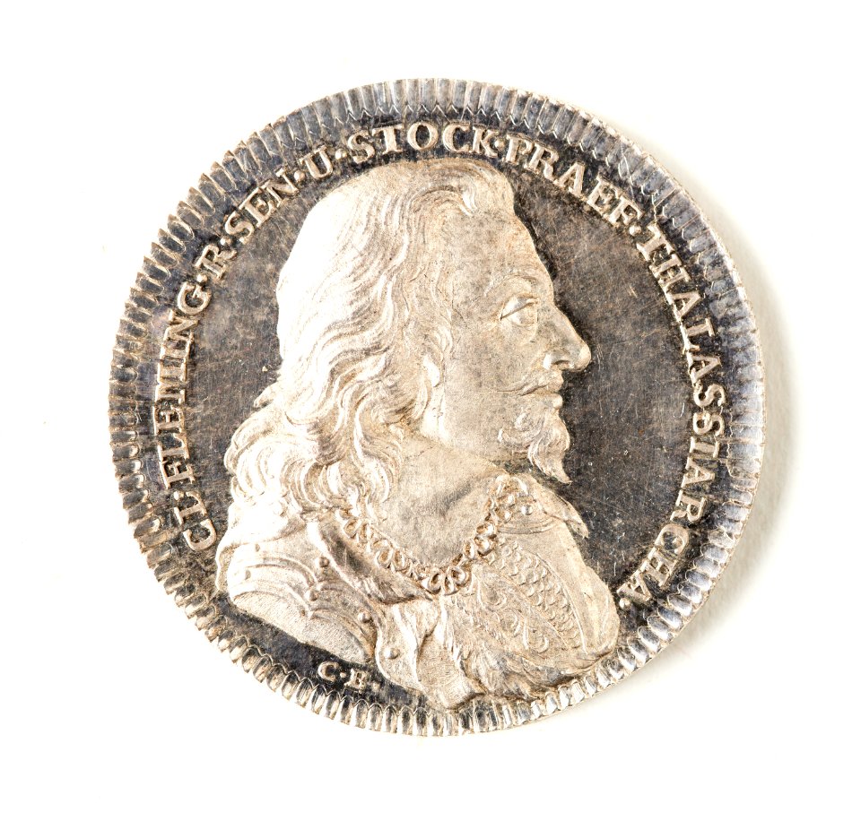 Silvermedalj, Claes Fleming, 1801 - Skoklosters slott - 109541