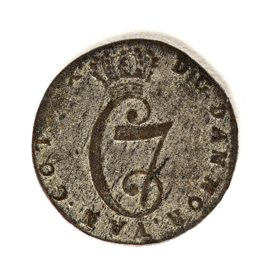 Silvermynt, 1 skilling, 1763 - Skoklosters slott - 109625