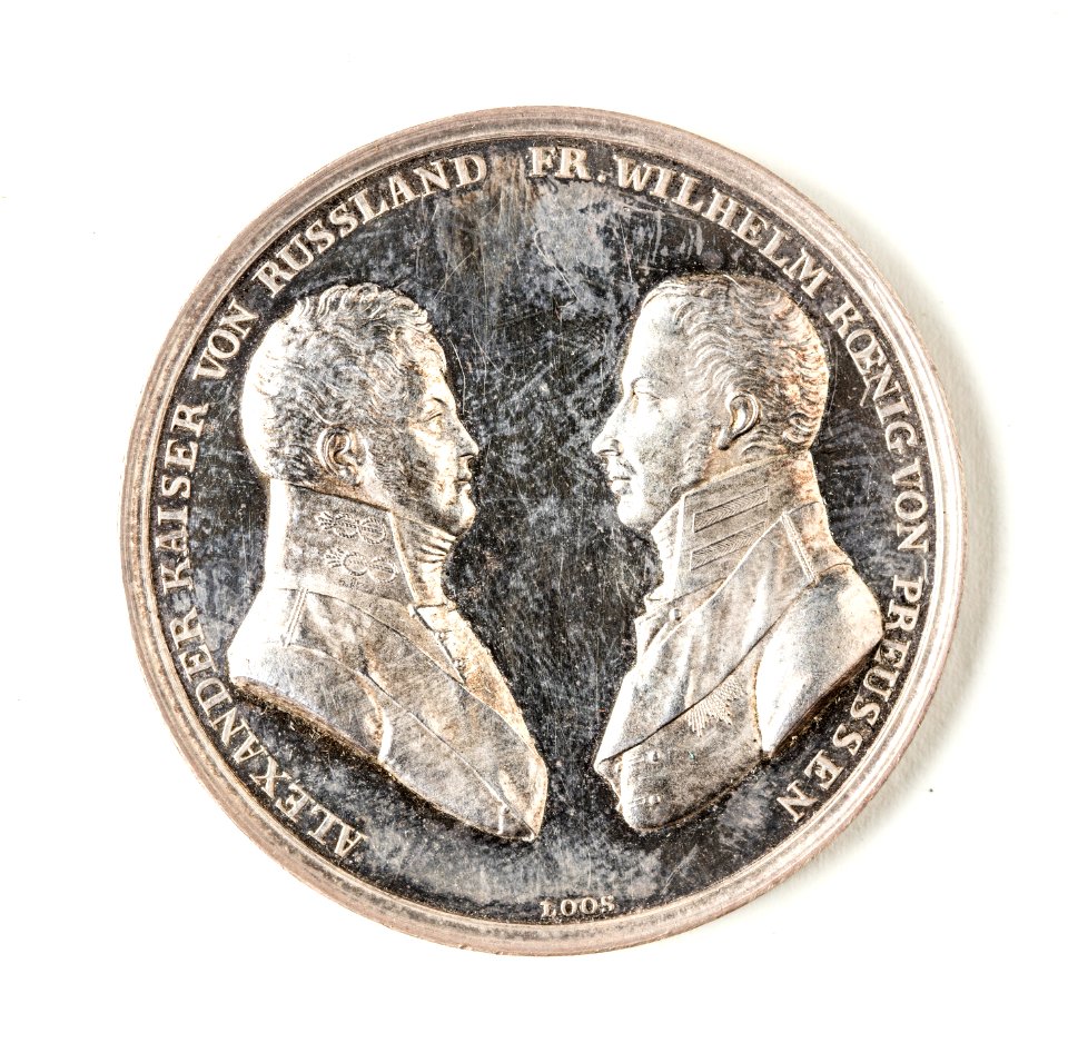 Silvermedalj, 1813 - Skoklosters slott - 109306