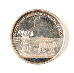 Silvermedalj, 1827 - Skoklosters slott - 109550