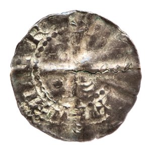 Silvermynt med kors - Skoklosters slott - 108642