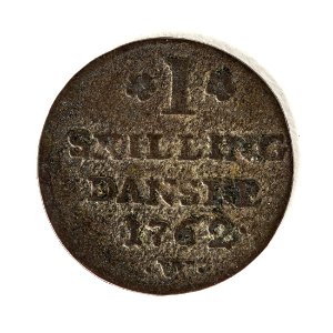 Silvermynt, 1 skilling, 1762 - Skoklosters slott - 109617