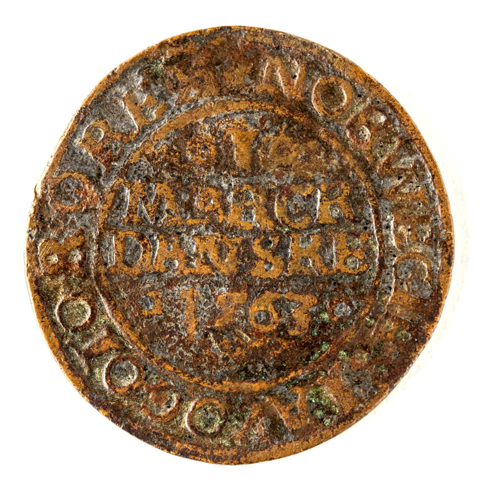 Silvermynt, 1 mark, 1563 - Skoklosters slott - 109668