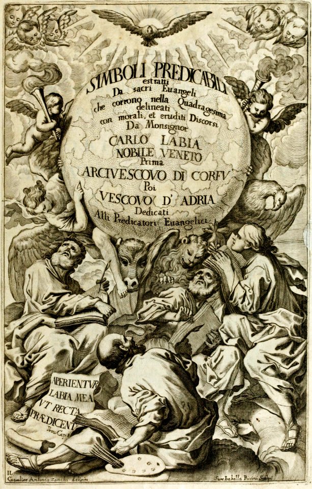 Simboli predicabili estratti da Sacri Evangeli