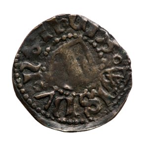 Silvermynt präglat i Visby, cirka 1400-1450 - Skoklosters slott - 108657