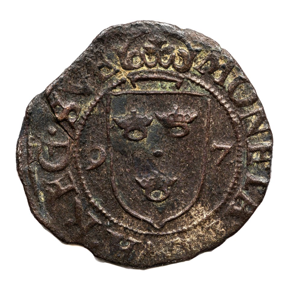 Silvermynt halvt öre, 1597 - Skoklosters slott - 109206