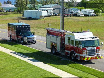 Vehicle rescue engine photo