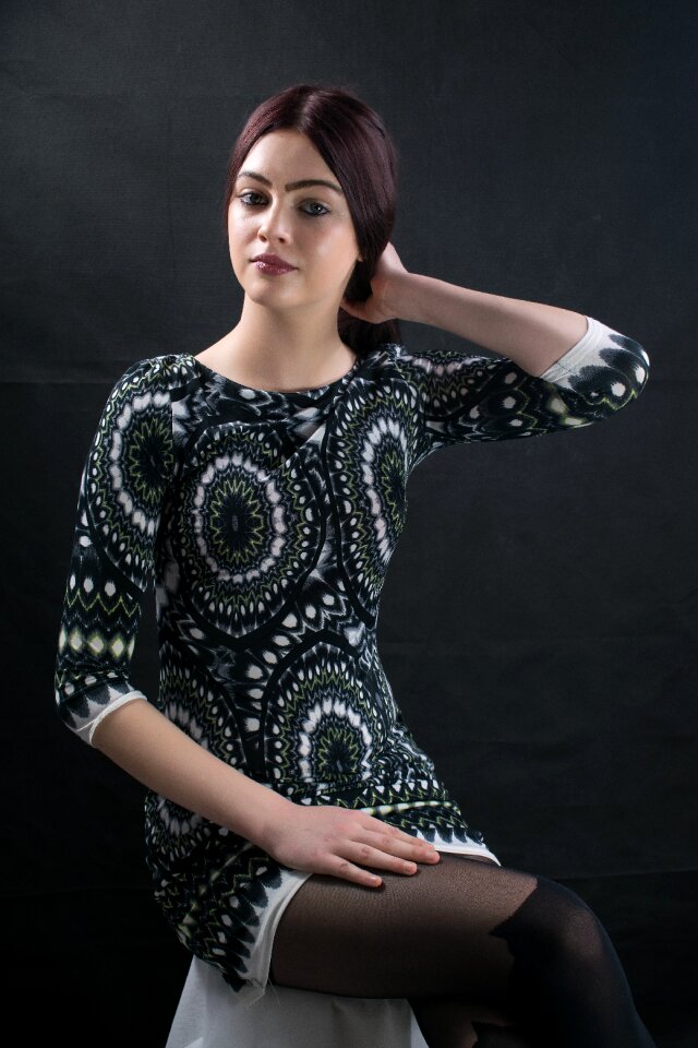 Portrait girl model