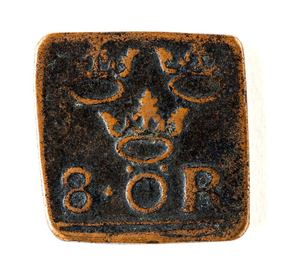 Silvermynt, 8 öre, 1591 - Skoklosters slott - 109637