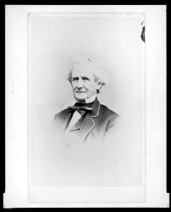 Simon Cameron, head-and-shoulders portrait, facing left LCCN2005696334