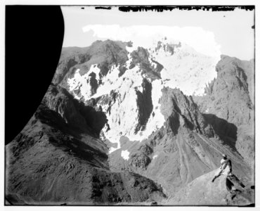 Sinai. Jebel Katarina as seen from Jebel Mousa. LOC matpc.07266