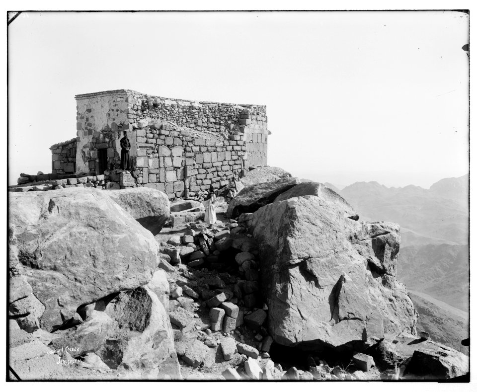 Sinai. The Summit of Jebel Mousa. LOC matpc.07262