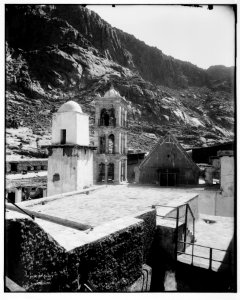 Sinai. Church of the Transfiguration and the Mosque (Monastery of St. Catherine) LOC matpc.07258