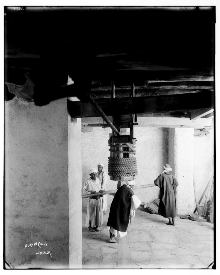 Sinai. The primitive elevator working (Monastery of St. Catherine) LOC matpc.07255