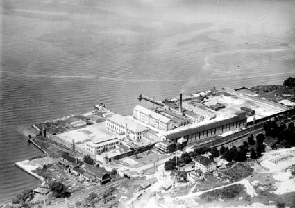 Sing Sing prison aerial photo 1920