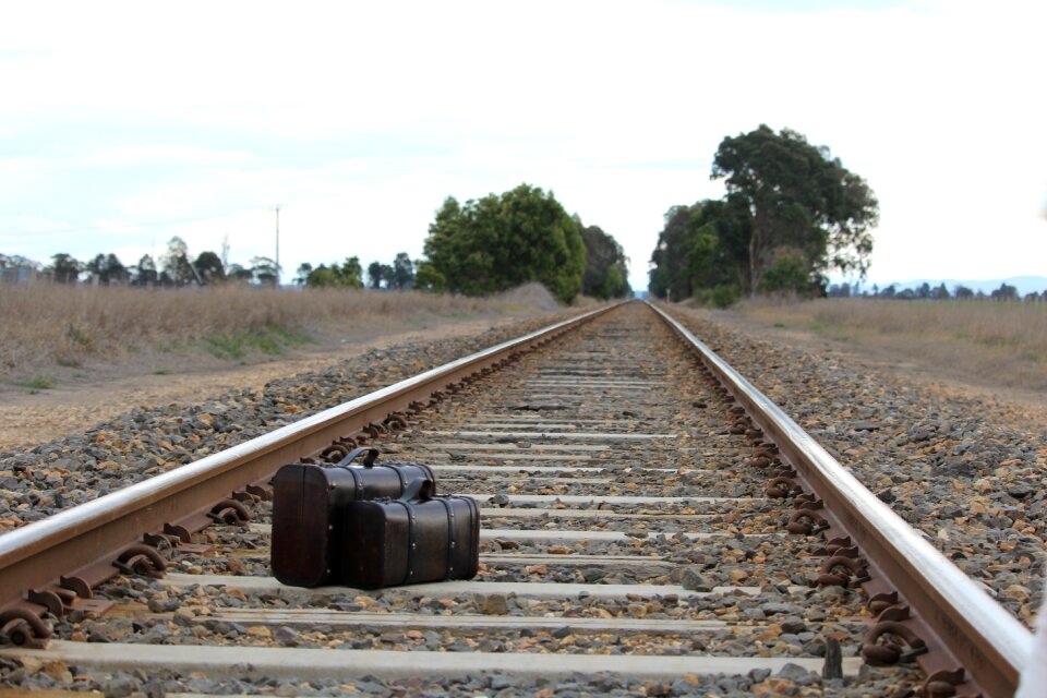 Train tracks railway