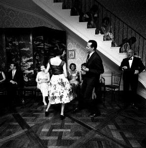 Singer, Harry Belafonte, at Private Reception in New York City JFKWHP-ST-A47-23-62