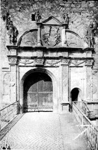 Sinner-Tübingen-Schloss-Oberes Portal vor 1892