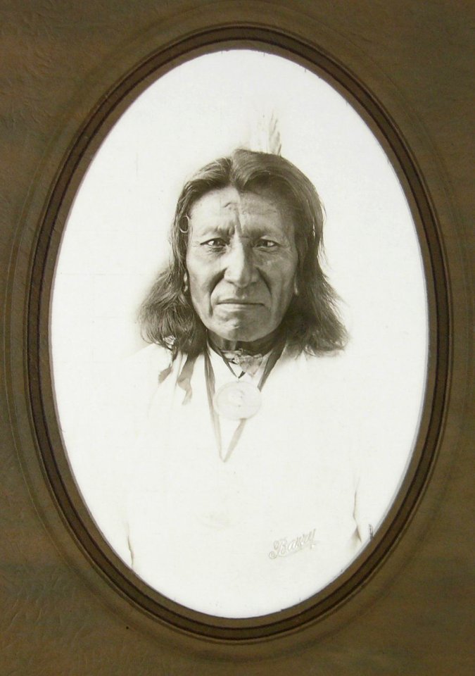 Sioux Chief Cottonwood by D. F. Barry, c1900