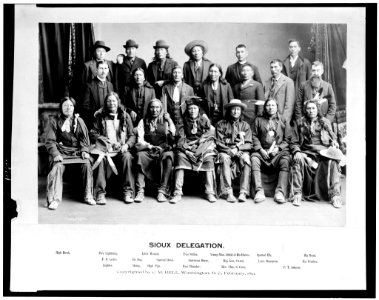 Sioux delegation LCCN93516876 photo