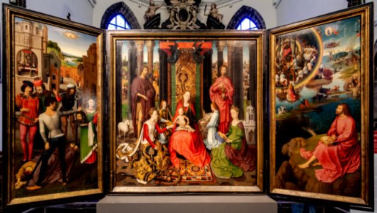 Sint-Janshospitaal-Memling-Saint John triptych DSC0007 photo