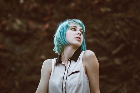 Hairstyle people girl