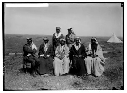 Sir Herbert Samuel's second visit to Transjordan, etc. Emir Abdullah and Emir Shakir. LOC matpc.02304