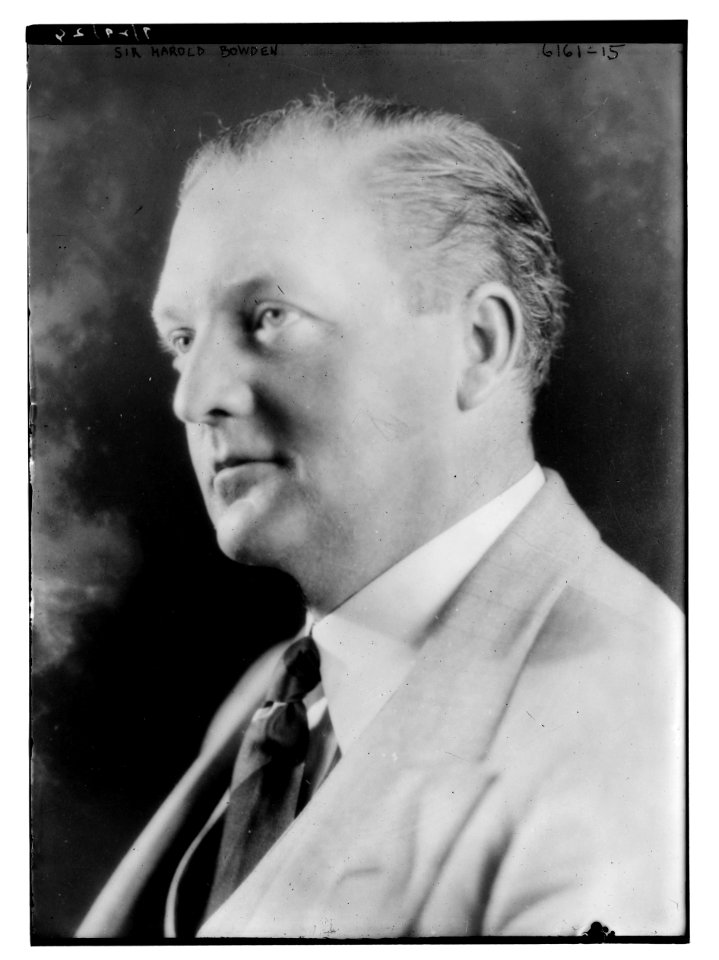 Sir Harold Bowden LCCN2014717069