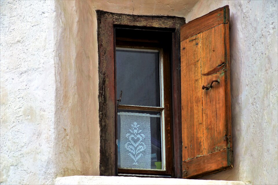 Architecture the door rustic