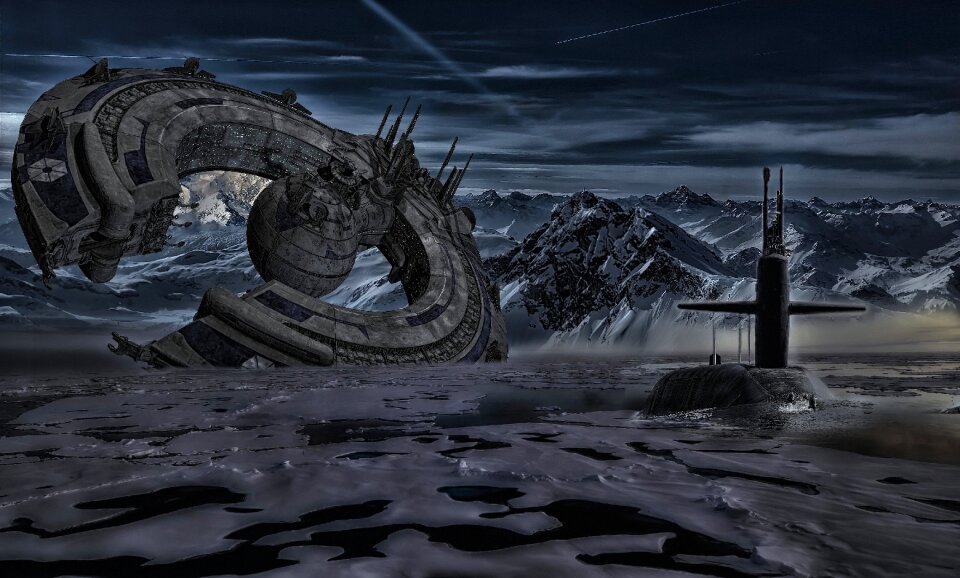 Spaceship foreign intelligence science fiction