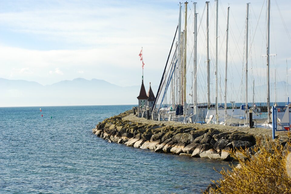 Water landscape tourism