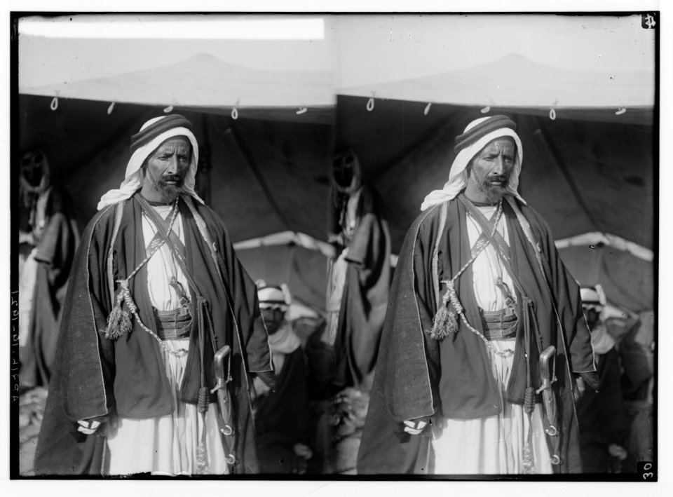 Sir Herbert Samuel's second visit to Transjordan, etc. Oudi Abou Tai, the famous Bedouin sheikh. LOC matpc.02315