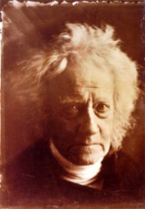 Sir John Herschel, by Julia Margaret Cameron
