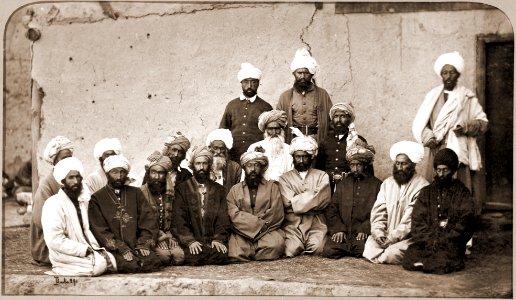 Sirdar Habibullah Gilzai and other Khans in 1879-80