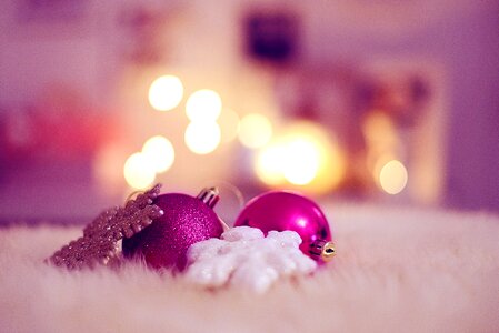 Christmas balls deco decoration photo