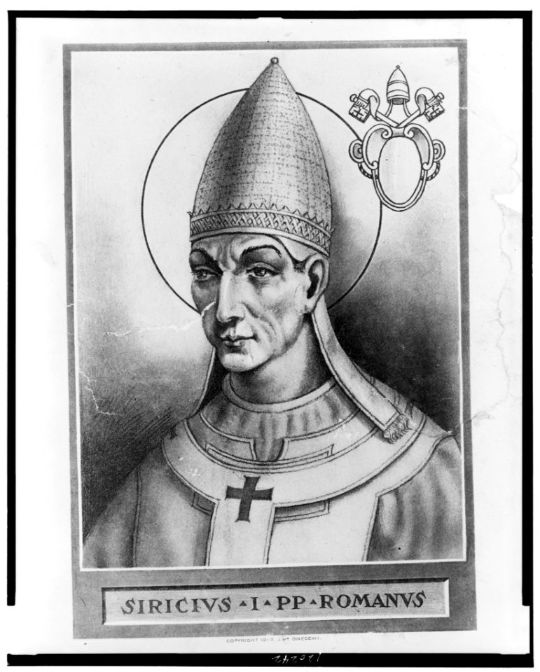 Siricius I PP Romanus LCCN98502211