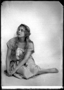 Siri Österholm in Bergakungen at Kungliga Operan 1923 - SMV - NÖ008