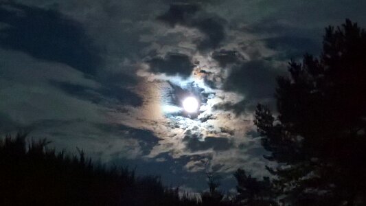 Sky night full moon photo