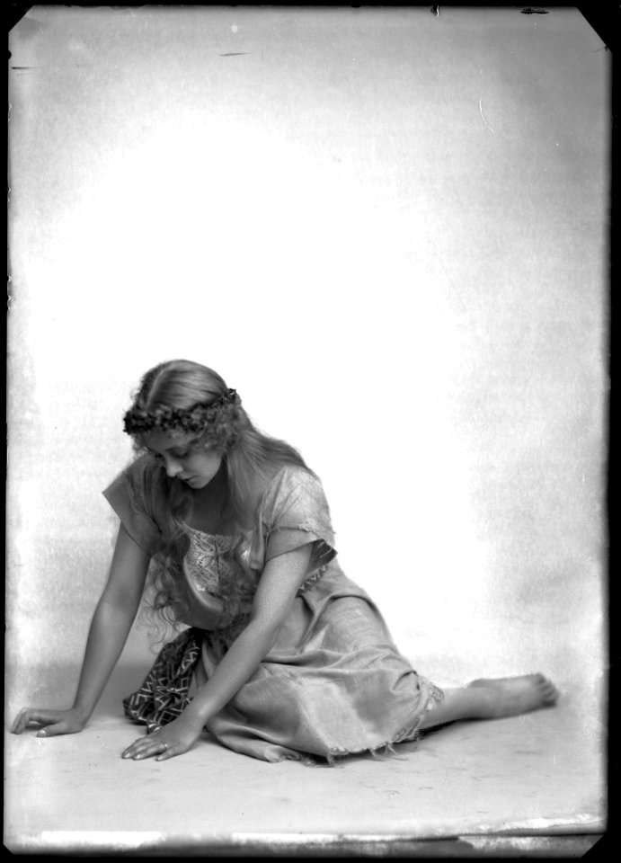 Siri Österholm in Bergakungen at Kungliga Operan 1923 - SMV - NÖ009