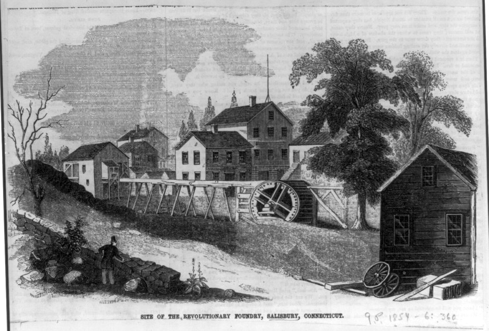 Site of the Revolutionary Foundry, Salisbury, Connecticut LCCN2006679093