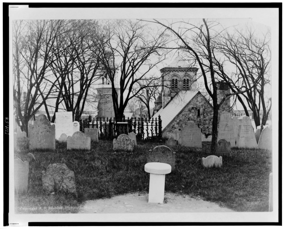 Site of the old fort (of) 1621, Plymouth, Mass. LCCN99472637