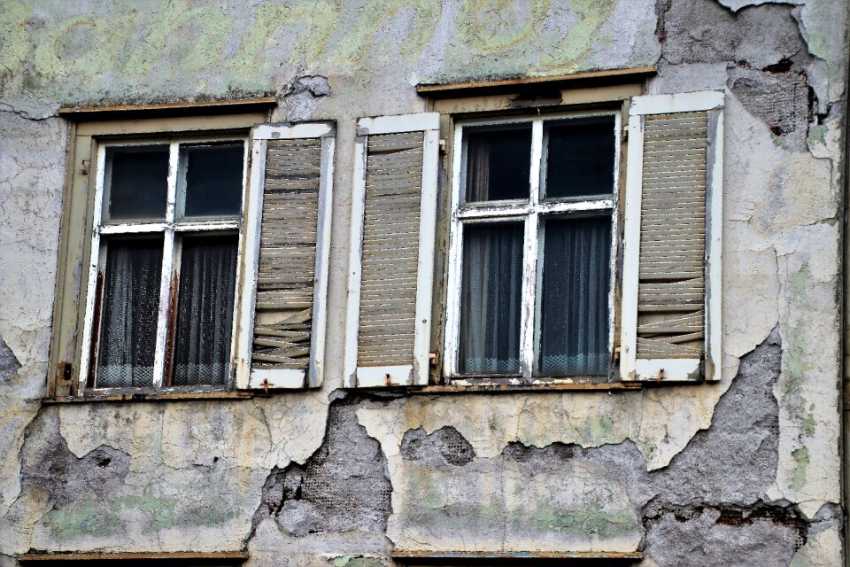 Old building facade