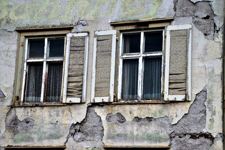 Old building facade photo