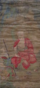 Sixteen Arhats- Third Arhat, Kamakura period, 14th century