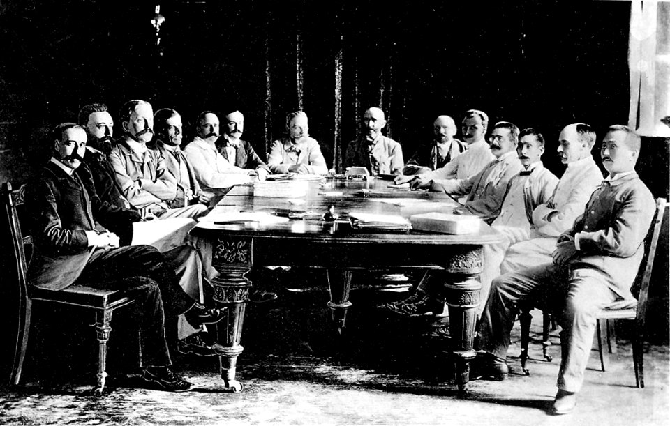 Sitzung des diplomatischen Corps