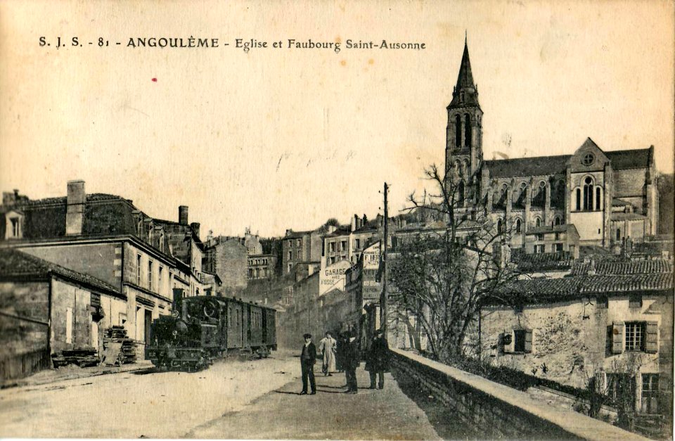 SJS 81 - ANGOULEME - Eglise et Faubourg Saint-Ausonne