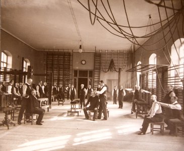 Sjukgymnastik Gymnastiska Centralinstitutet Stockholm 1896-97, gih0081