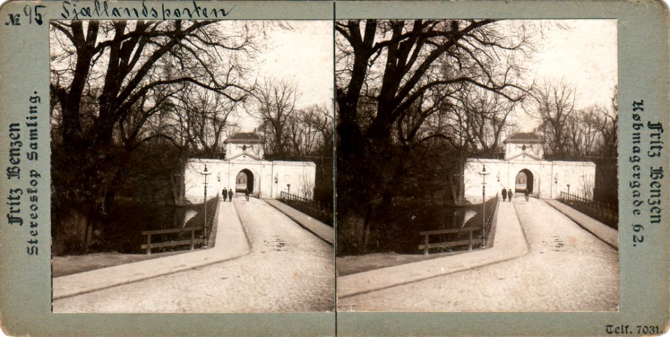 Sjællandsporten, Kastellet, 1903